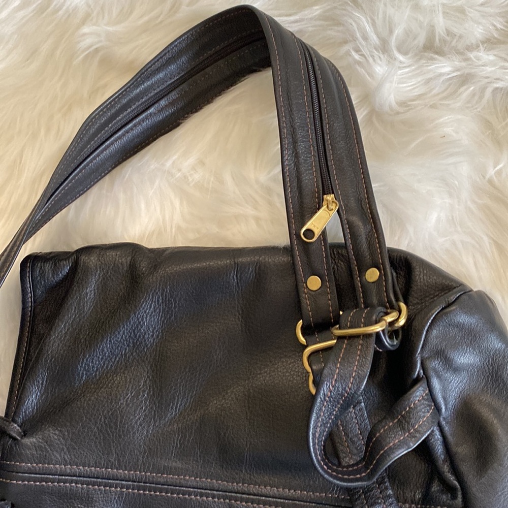 Unique Leather Crocodile Backpack - image 5